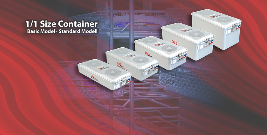 Sterilecontainer Systems with lid